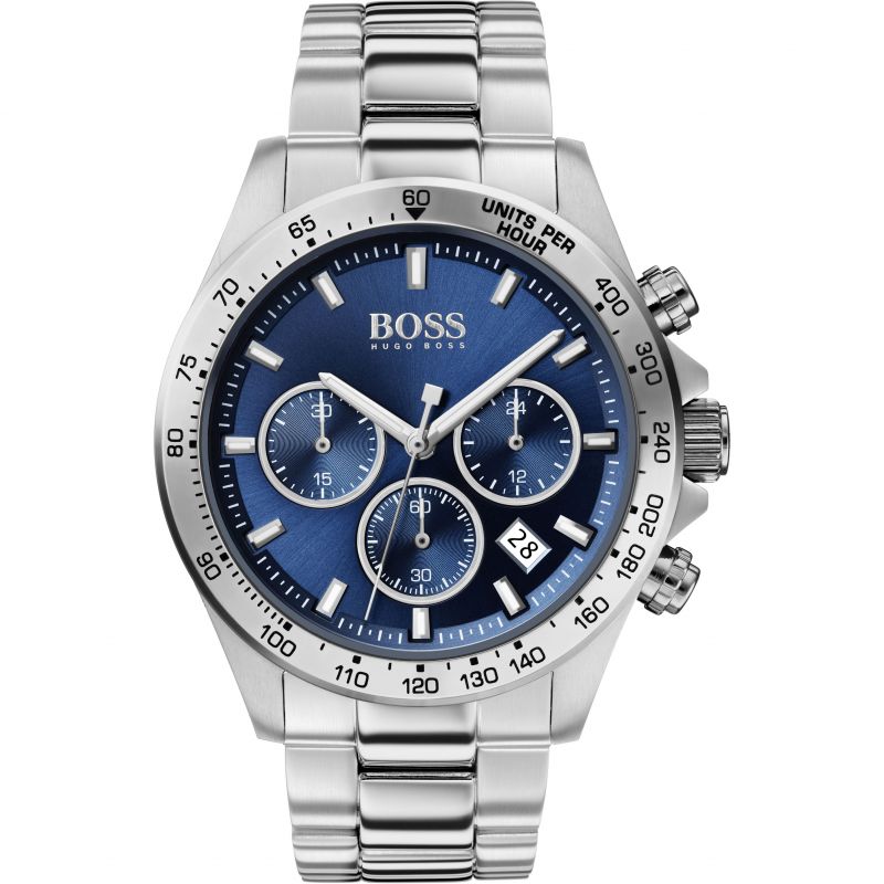 hugo boss watches silver