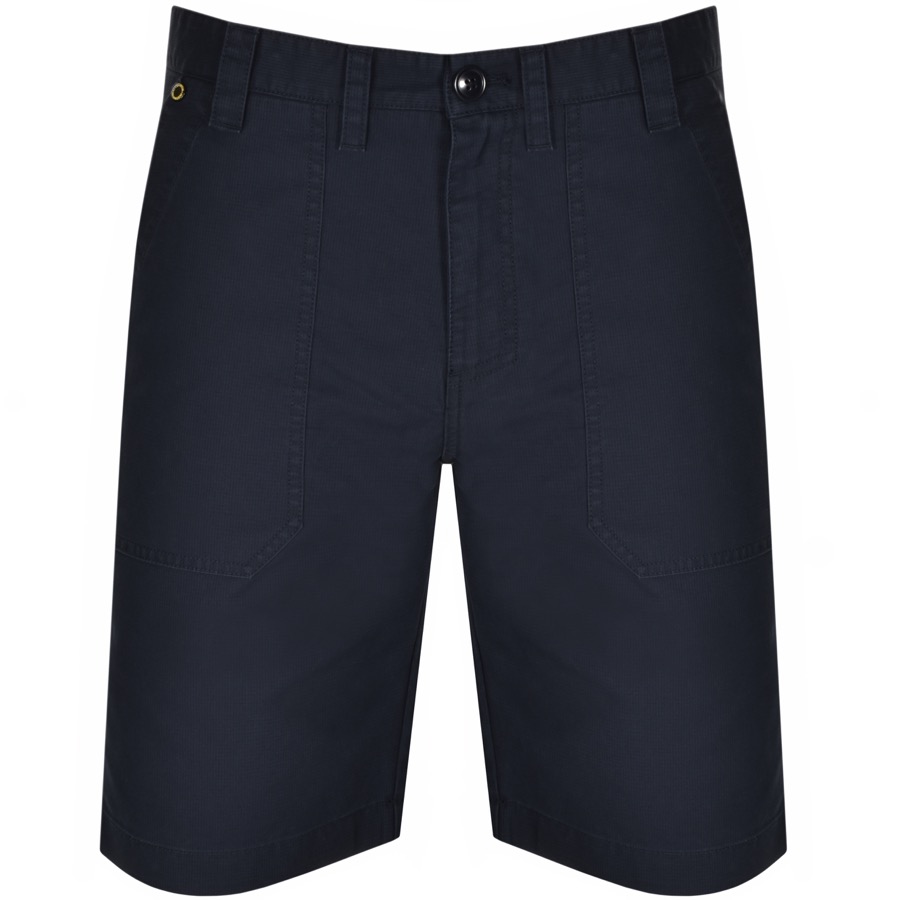Barbour International Patch Pocket Shorts Navy