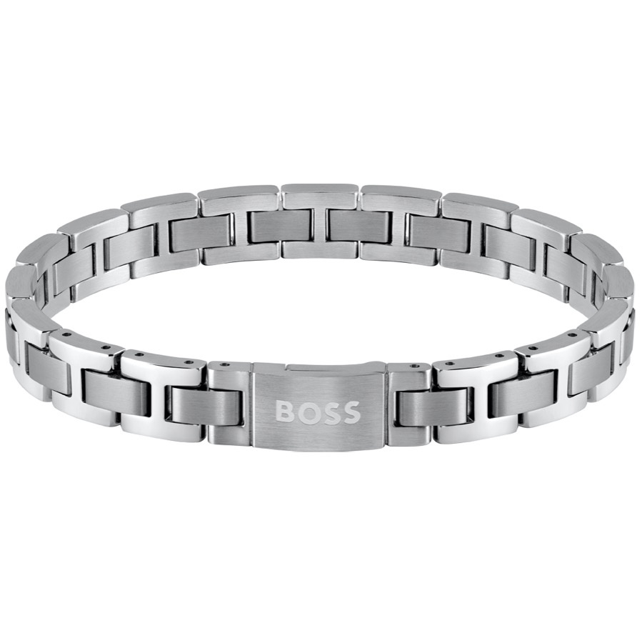 BOSS Metal Link Essentials Bracelet Silver