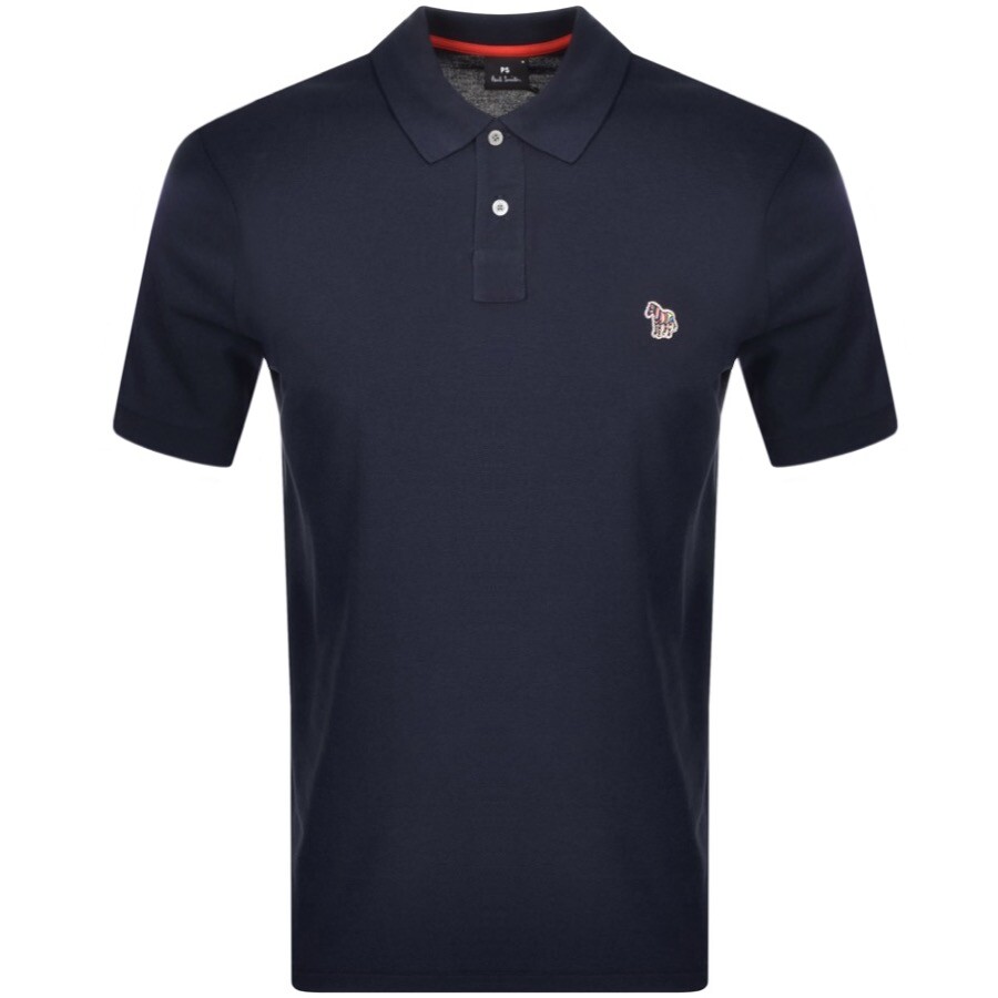 PS By Paul Smith Regular Polo T Shirt Navy
