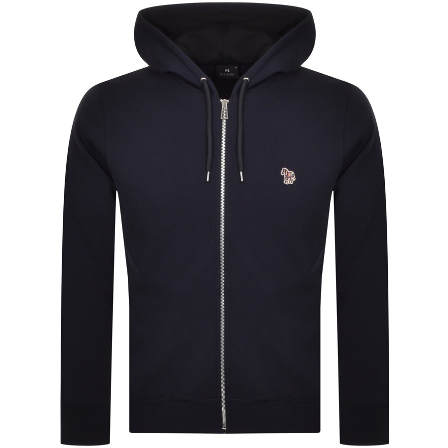 Paul Smith Full Zip Hoodie Navy