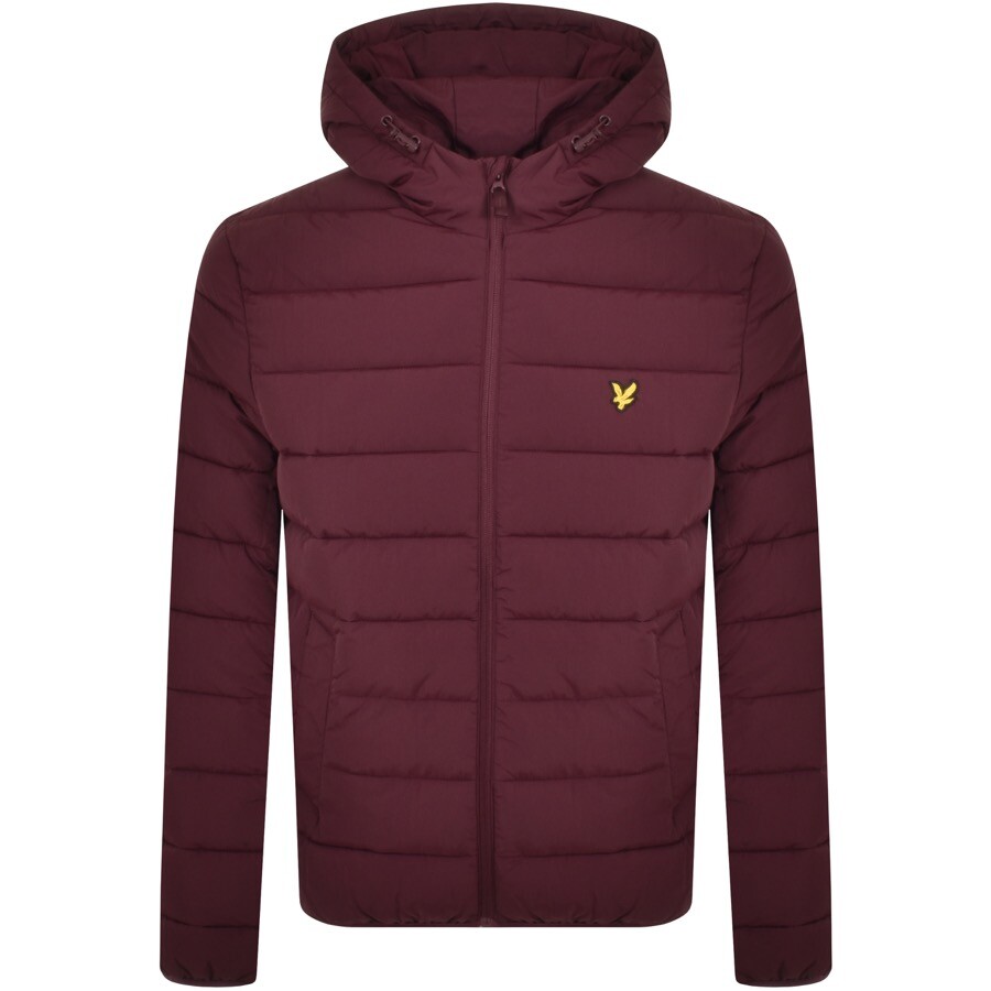 lyle and scott purple jacket