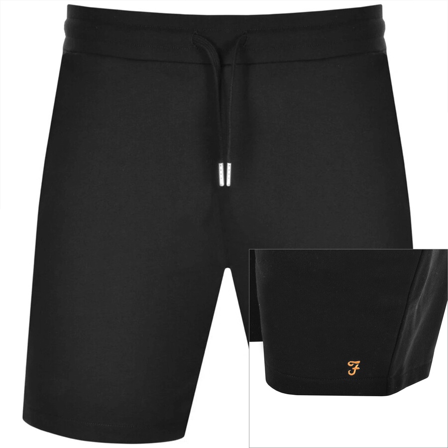 Farah Vintage Durrington Shorts Black