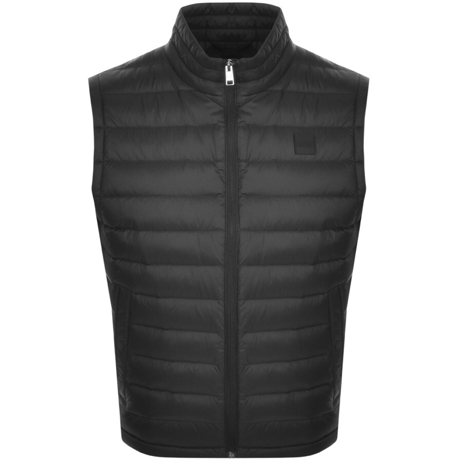 boss chroma gilet black