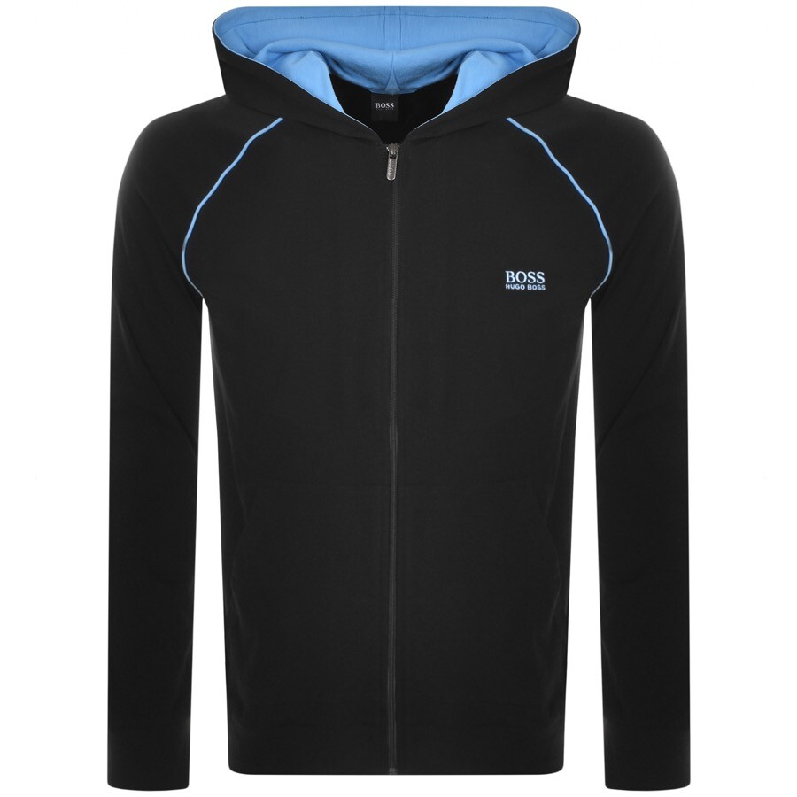 boss bodywear lounge full zip hoodie