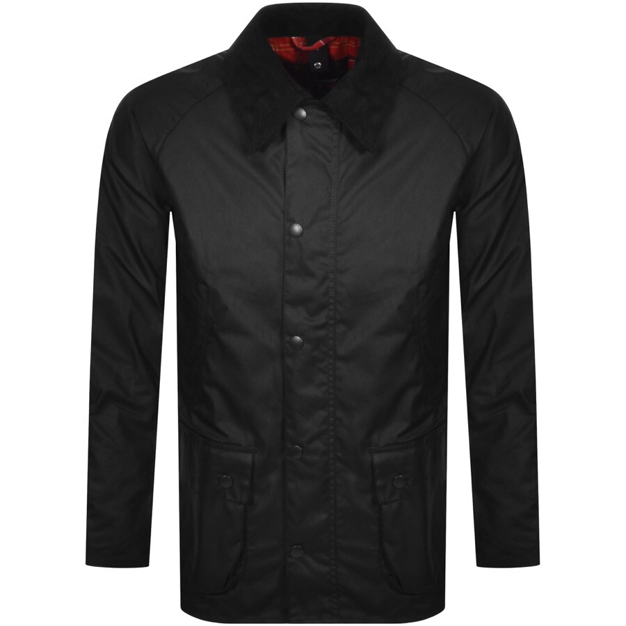 Barbour Ashby Wax Jacket Black