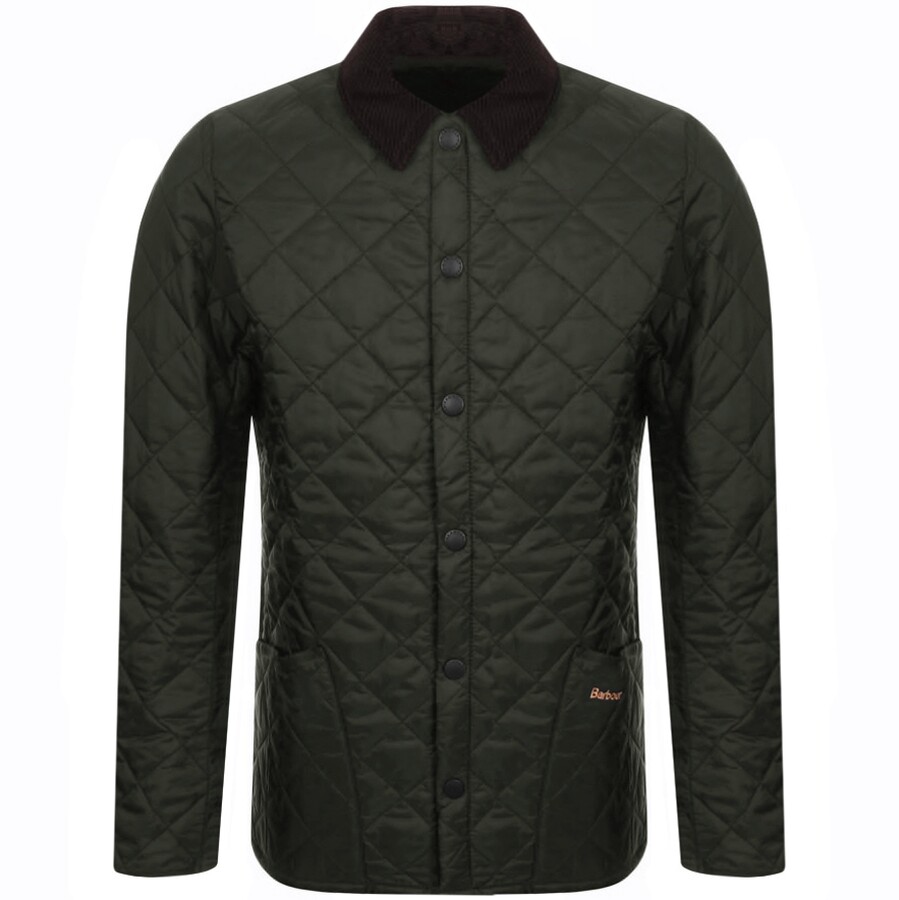 Barbour Liddesdale Heritage Quilted Jacket Green