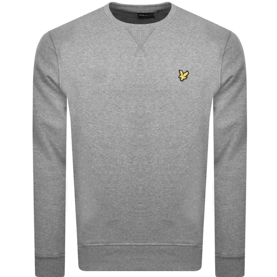 Lyle And Scott Crew Neck Sweatshirt Grey