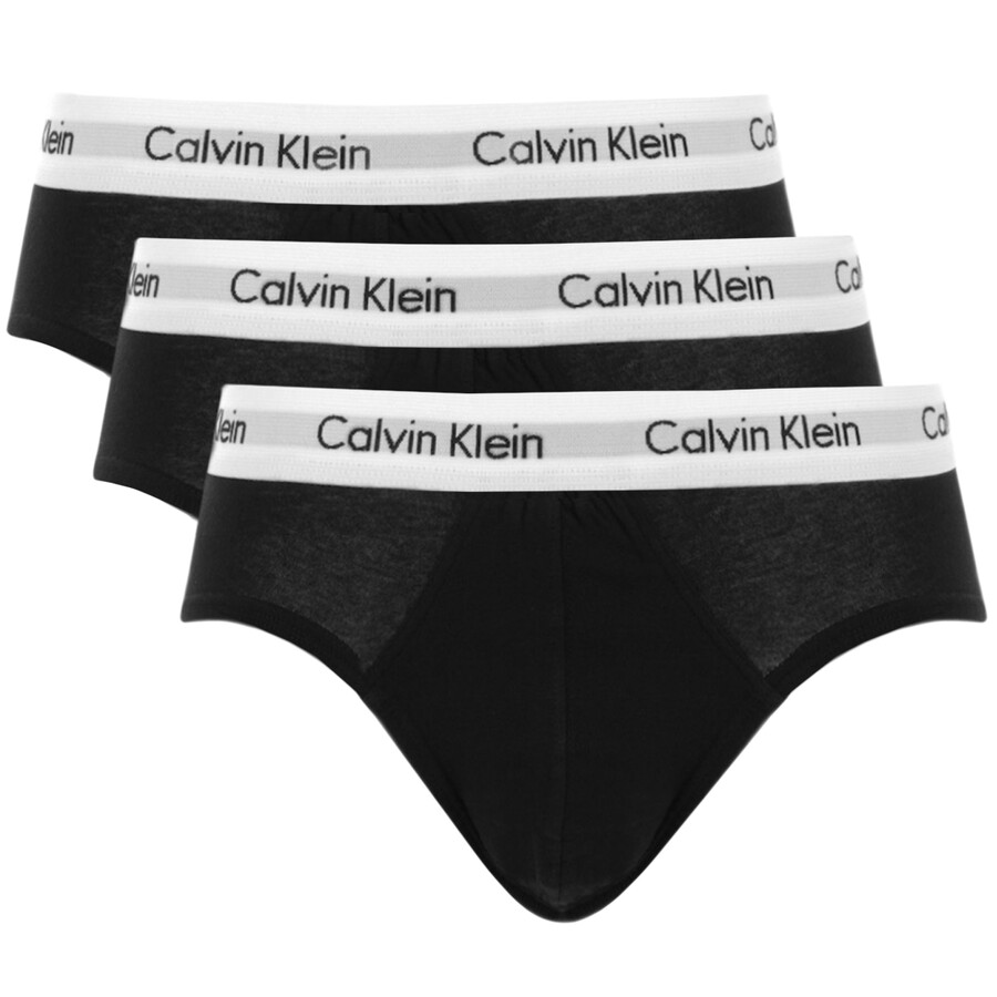 Calvin Klein Underwear 3 Pack Briefs Black