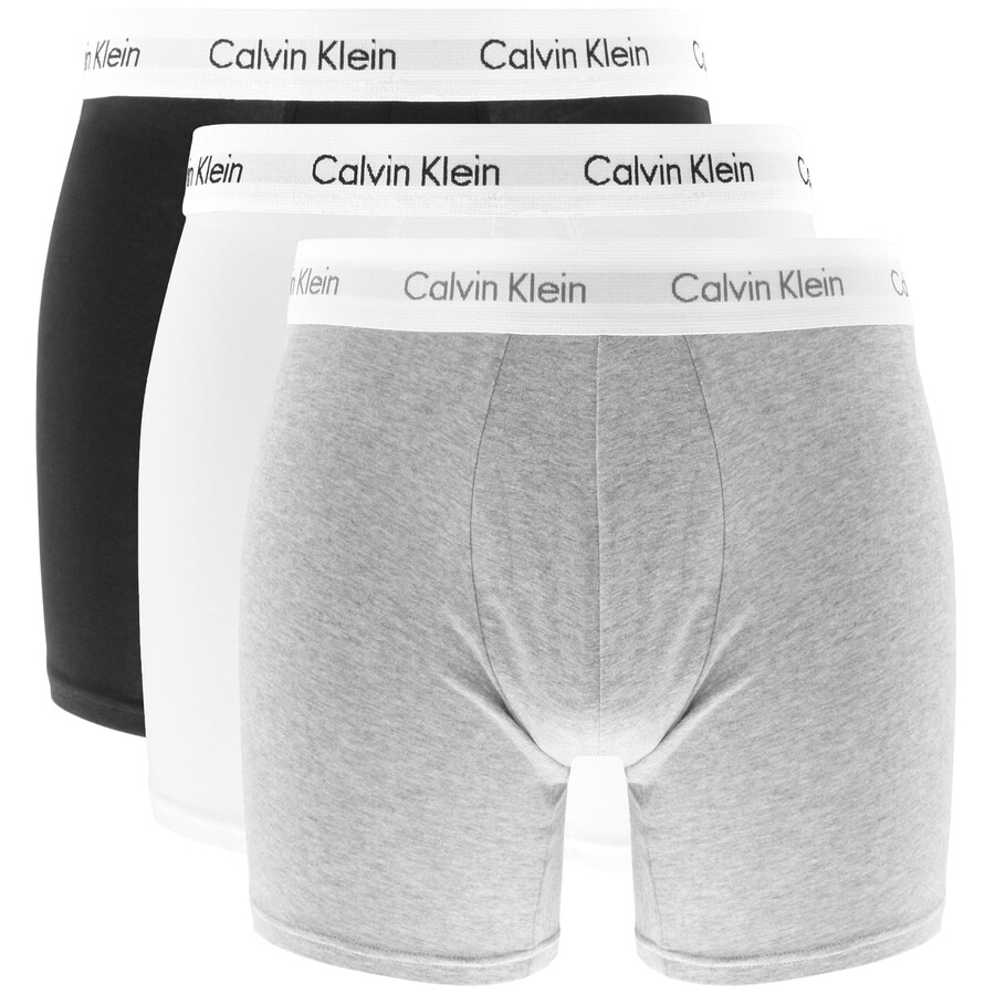 Calvin Klein Underwear 3 Pack Boxer Shorts White