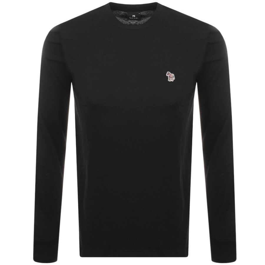 PS By Paul Smith Long Sleeve T Shirt Black