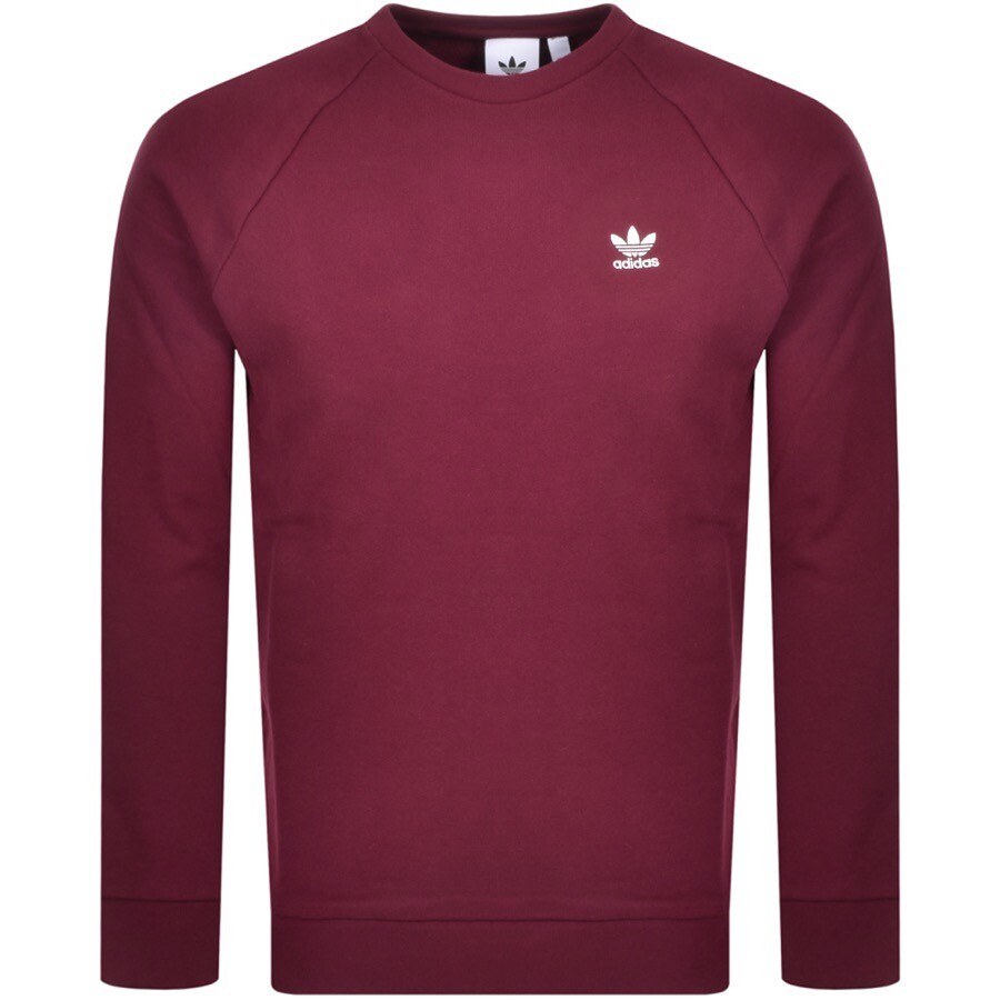 adidas originals sweatshirt burgundy