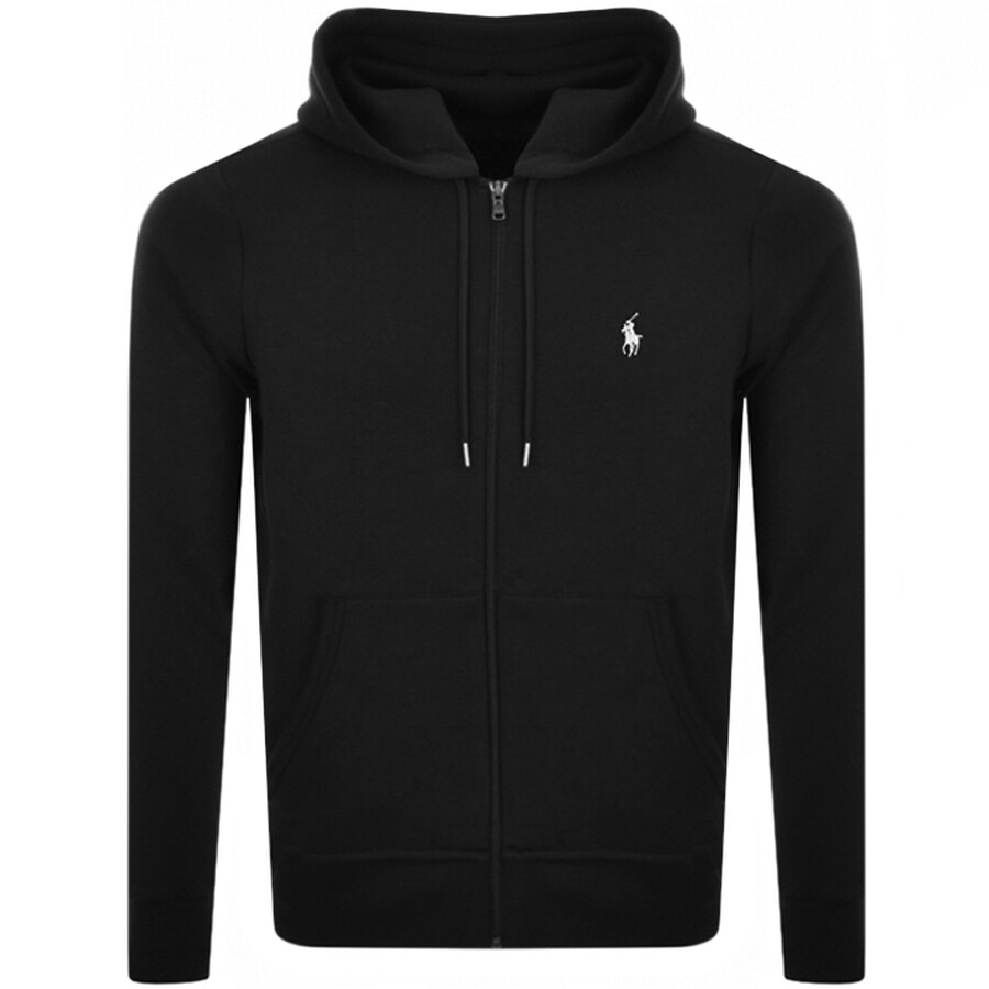 Ralph Lauren Full Zip Hoodie Black