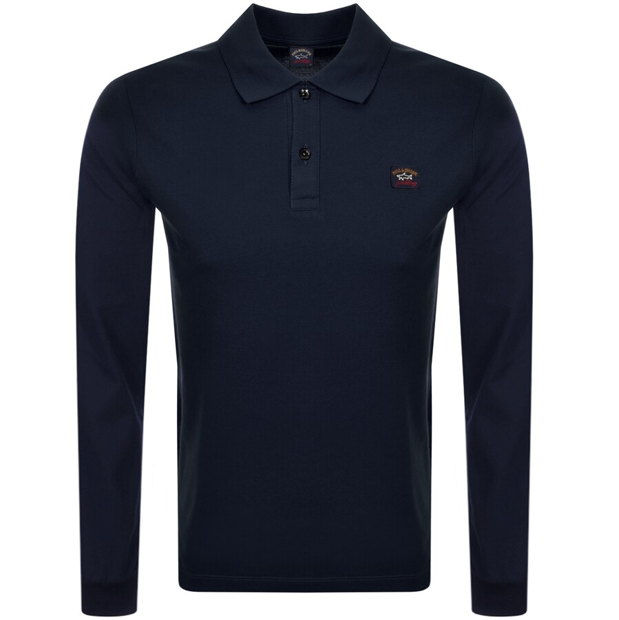long sleeve paul and shark polo