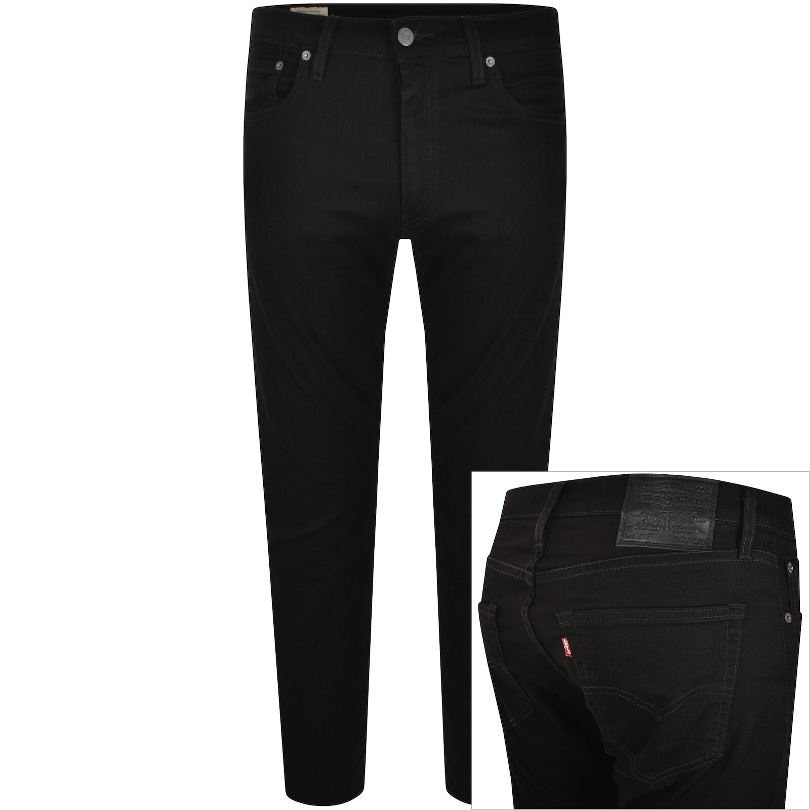 Levis 512 Slim Tapered Jeans Black