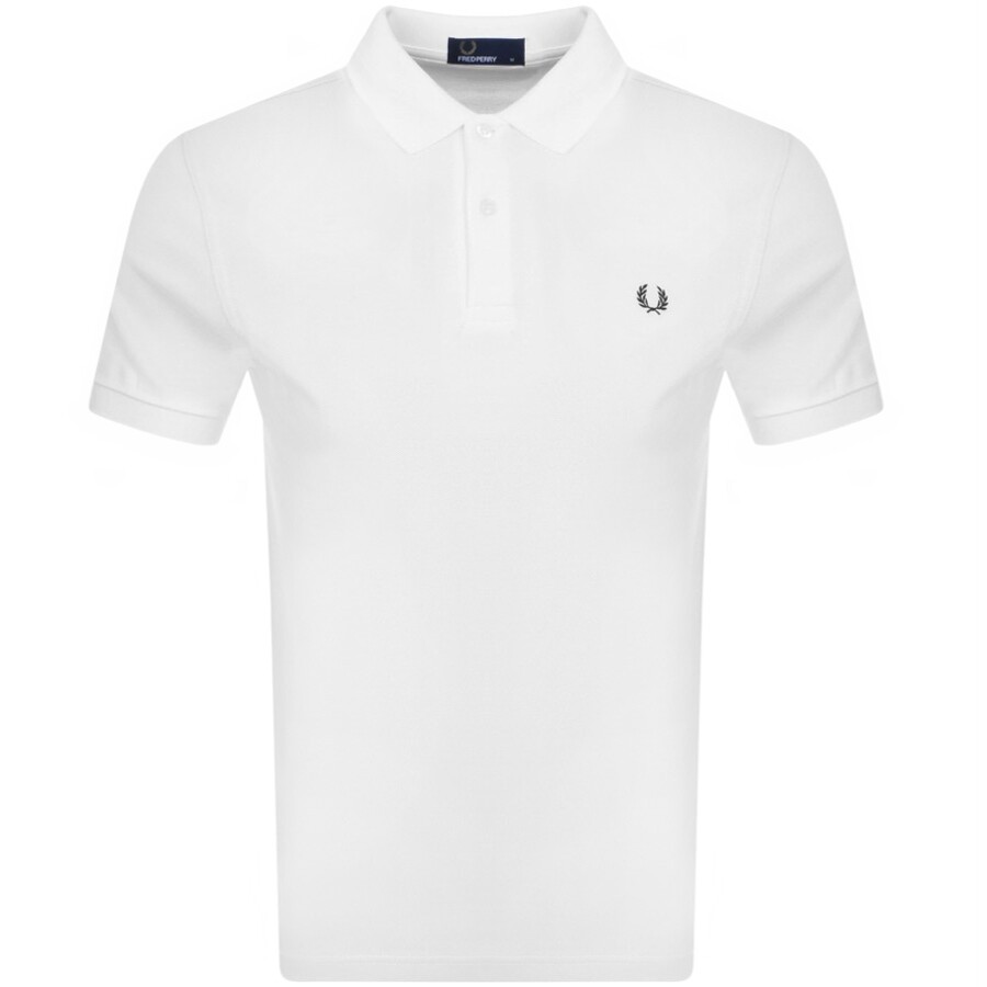 Fred Perry Polo T Shirt White