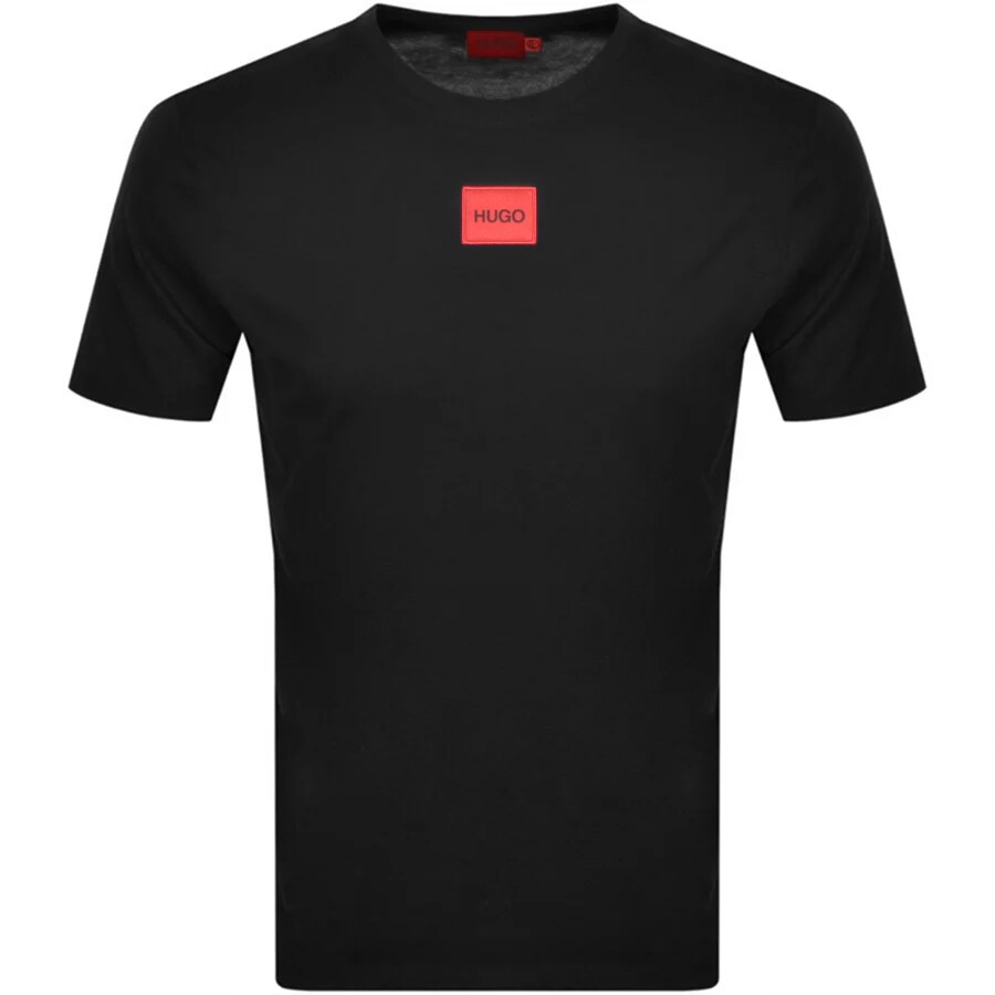 HUGO Diragolino T Shirt Black