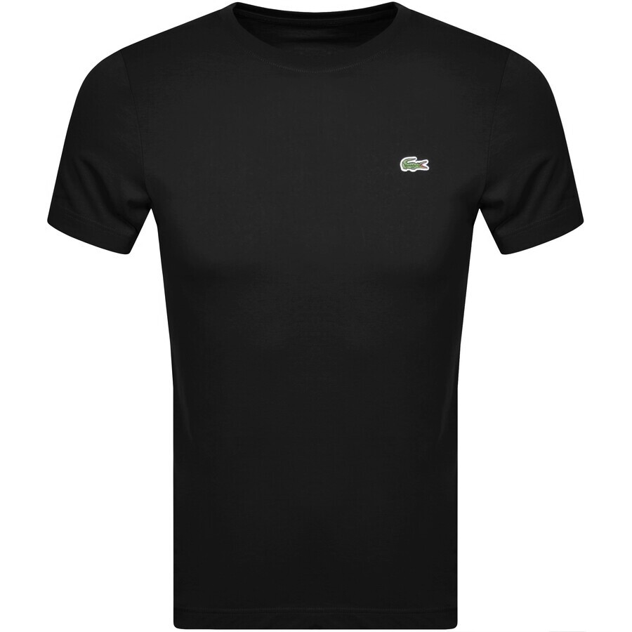 Lacoste Crew Neck T Shirt Black