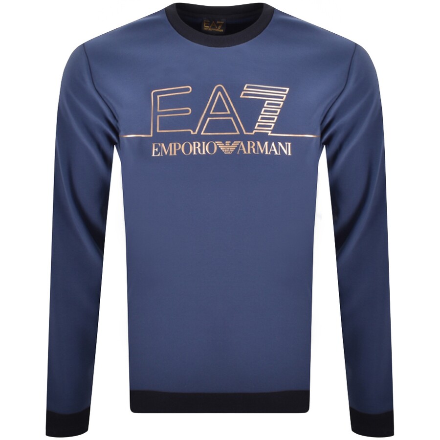 ea7 navy jumper