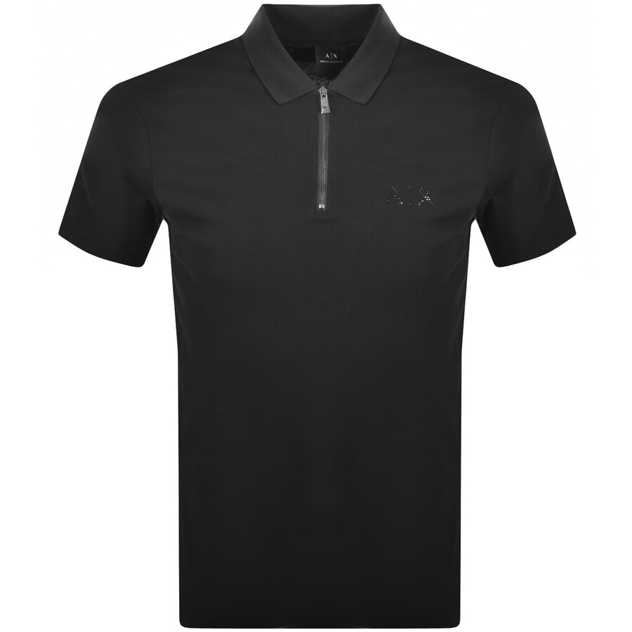 armani exchange collar t shirts