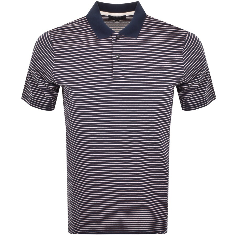 ted baker navy polo shirt