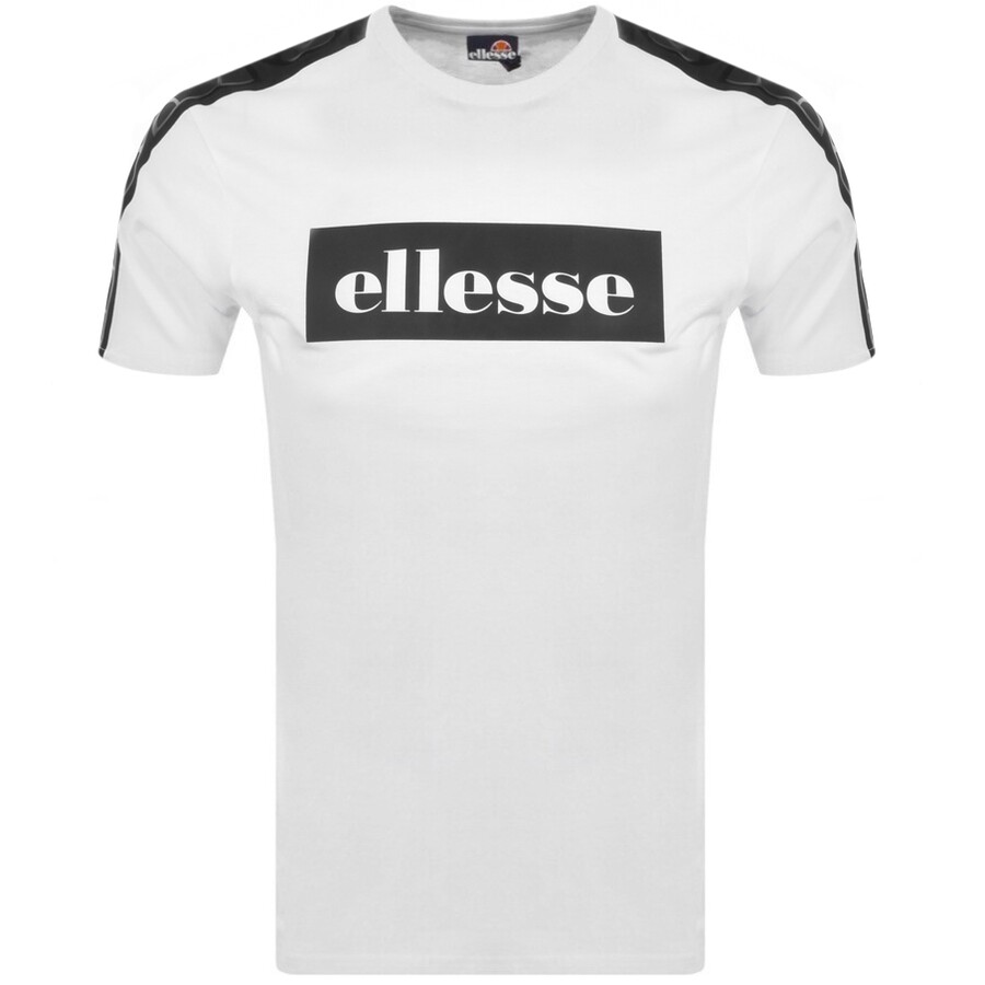 white ellesse shirt