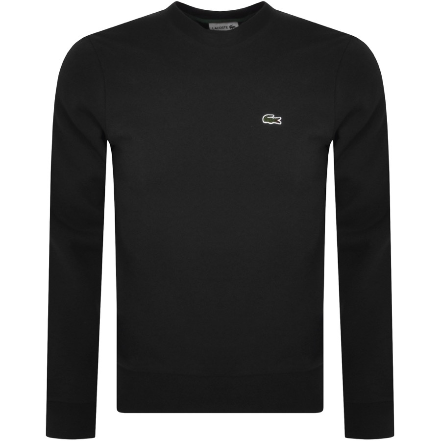 Lacoste Crew Neck Sweatshirt Black