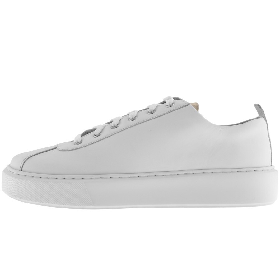 grenson white trainers
