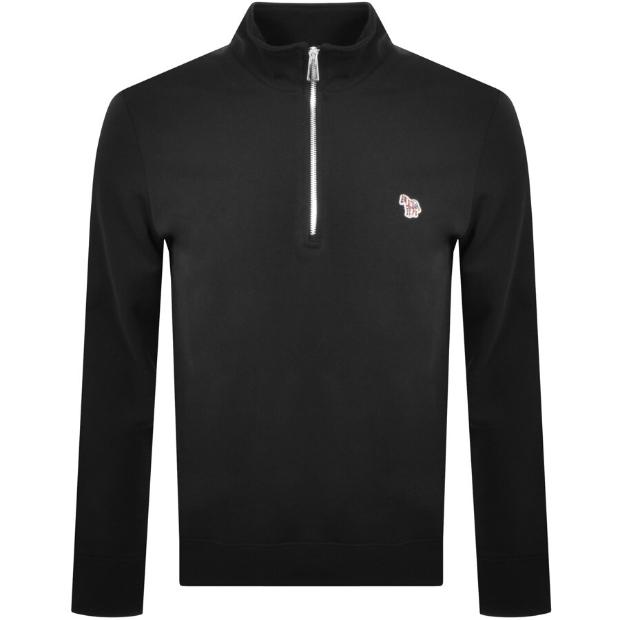 Paul Smith Half Zip Sweatshirt Black