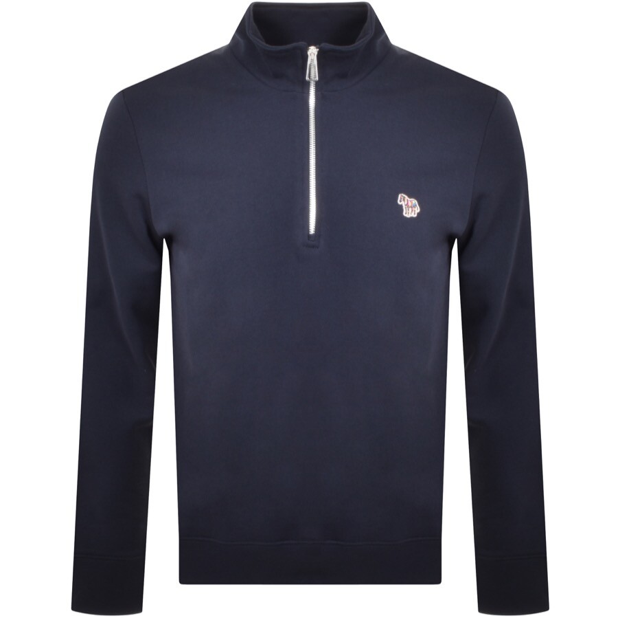 Paul Smith Half Zip Sweatshirt Navy