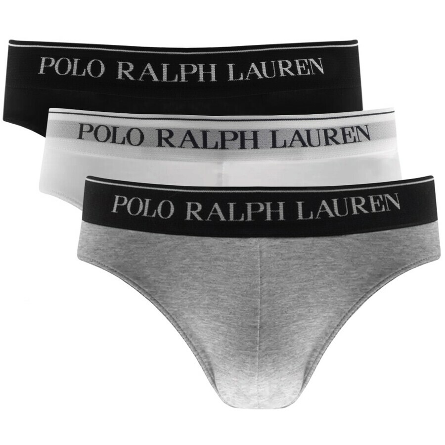 Ralph Lauren Underwear 3 Pack Briefs Black