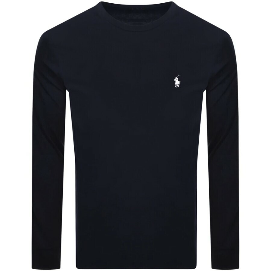 Ralph Lauren Long Sleeved T Shirt Navy