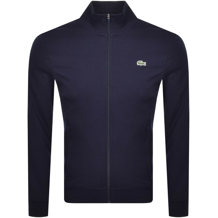 Lacoste Zip Up Sweatshirt Navy