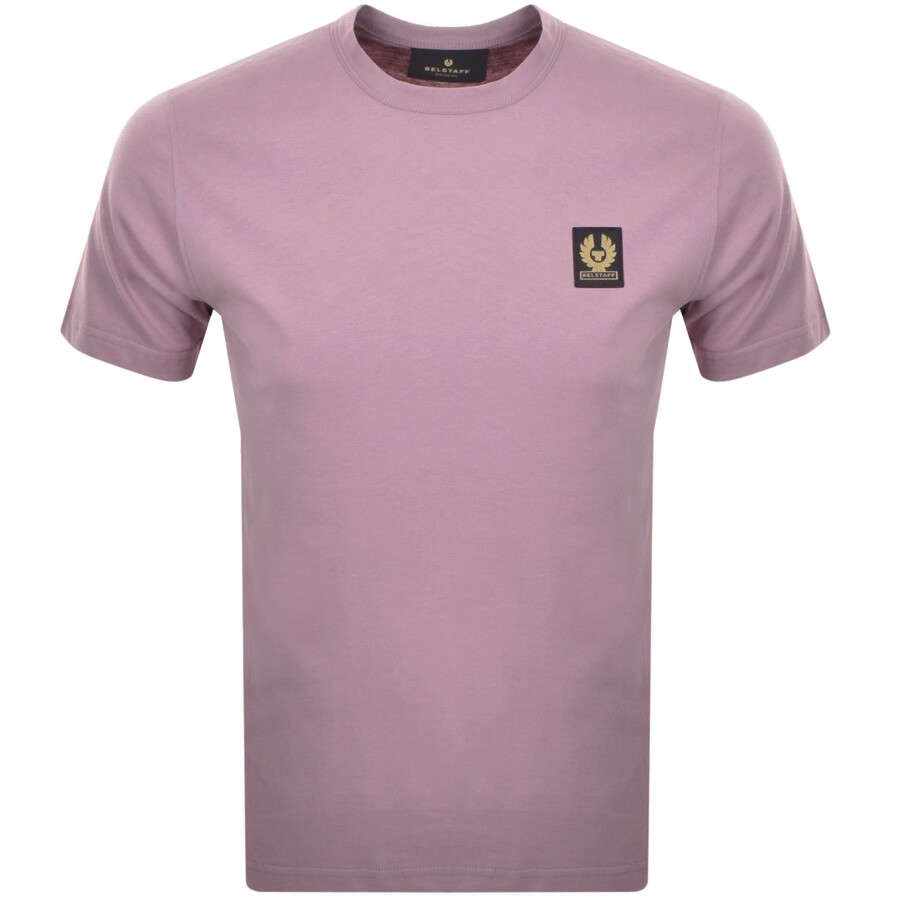 belstaff patch logo t shirt