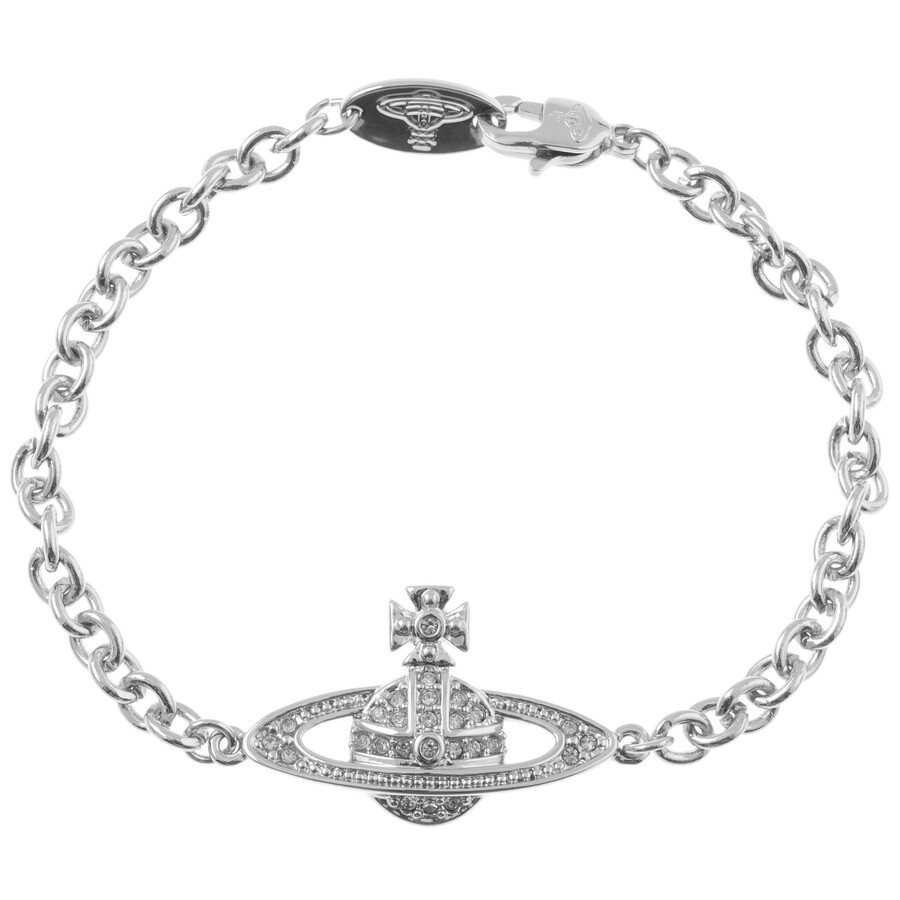 Vivienne Westwood Mini Chain Bracelet Silver