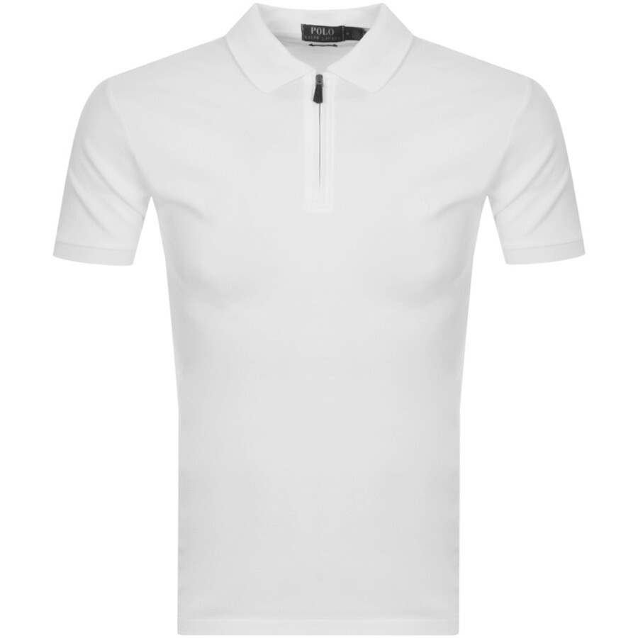 Ralph Lauren Slim Fit Polo T Shirt White ModeSens