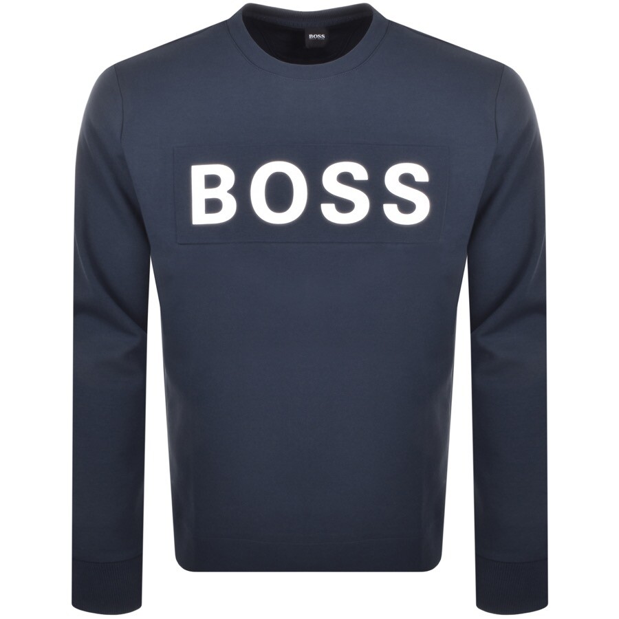 boss salbo sweatshirt navy