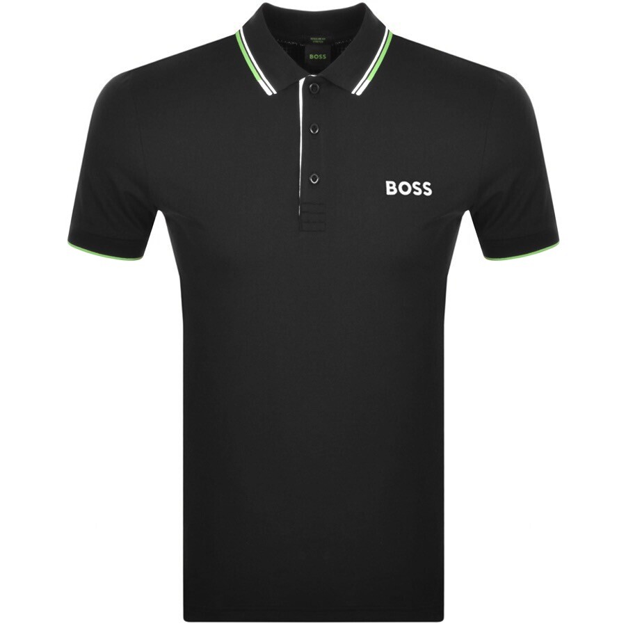 BOSS Paddy Pro Polo T Shirt Black