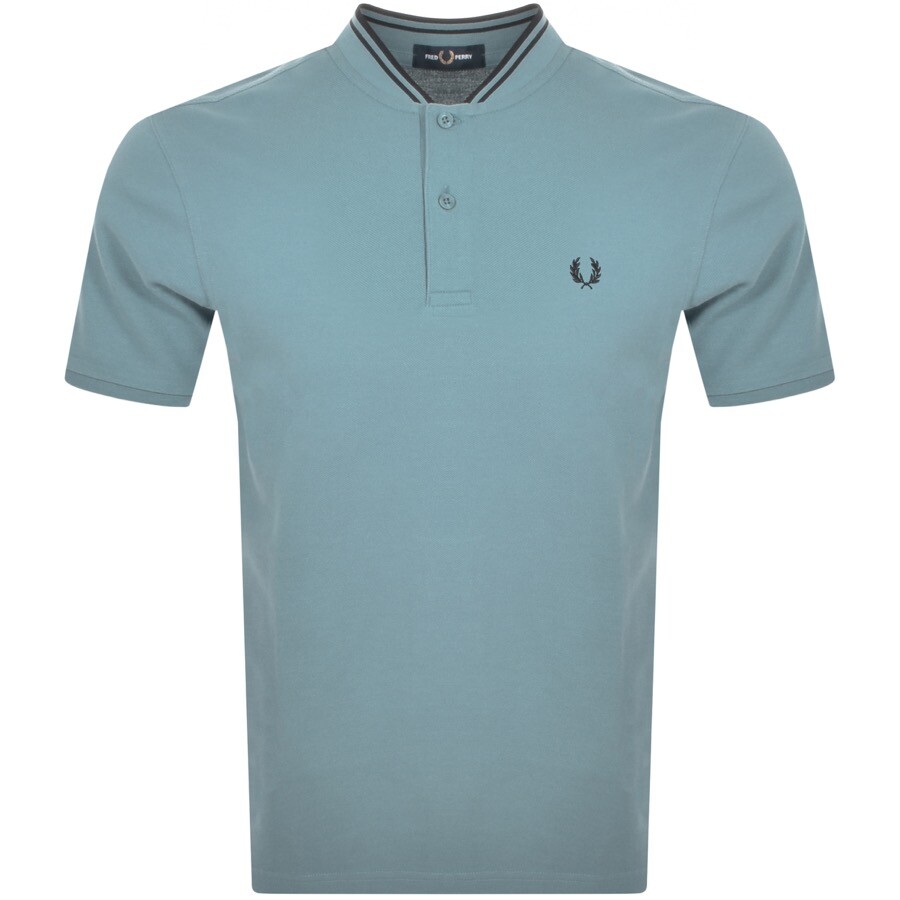 Fred Perry Bomber Collar Polo T Shirt 