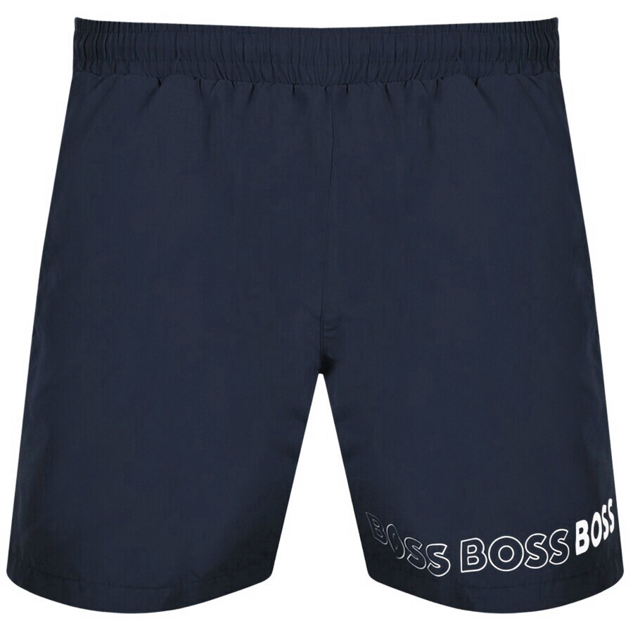 BOSS Dolphin Swim Shorts Navy