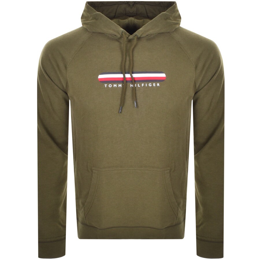 tommy hilfiger hoodie khaki