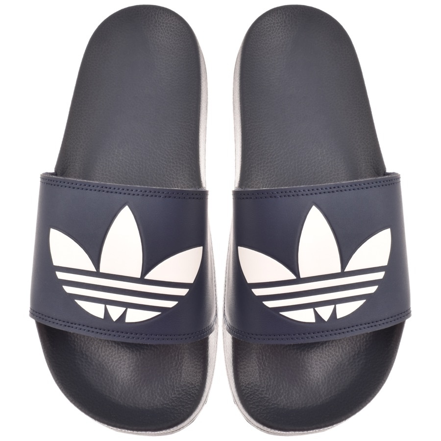 Adidas Originals Adilette Sliders Navy | ModeSens