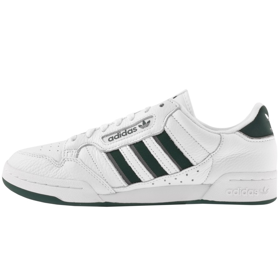 Adidas Originals Adidas Continental 80 Stripes Trainers In White | ModeSens