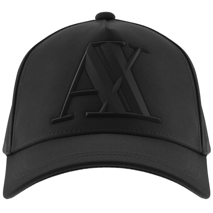 ARMANI EXCHANGE ARMANI EXCHANGE LOGO CAP BLACK