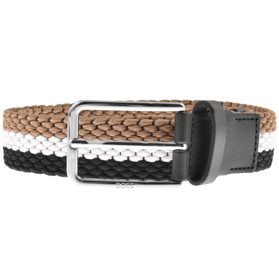 Boss Business Boss Woven Tape Belt Black