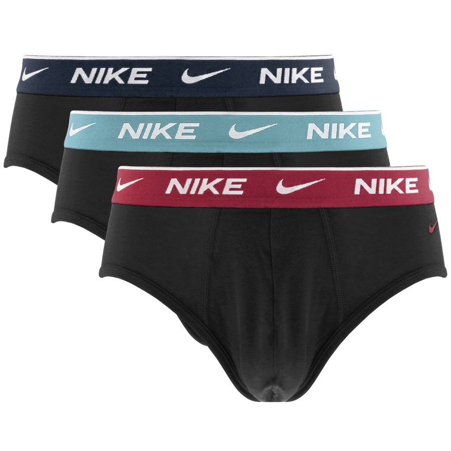 Nike Logo 3 Pack Briefs Black | ModeSens