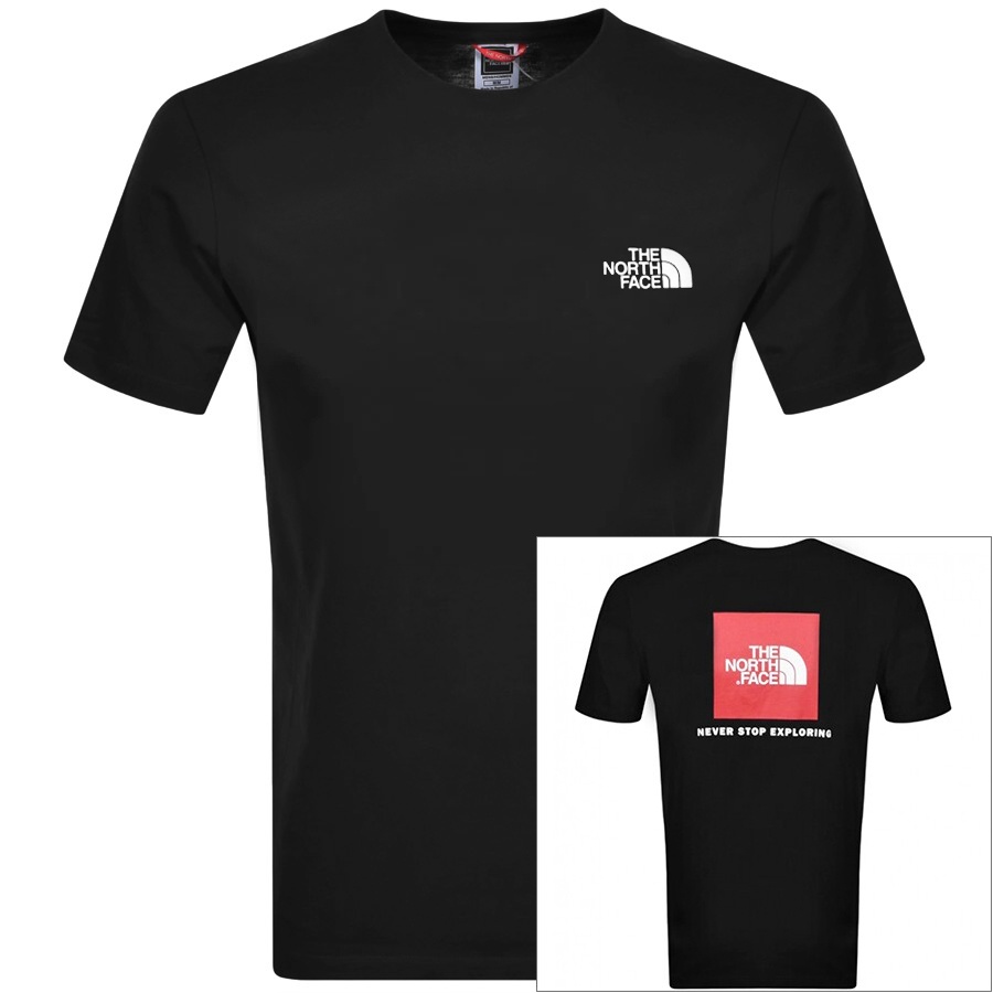 The North Face Red Box T Shirt Black