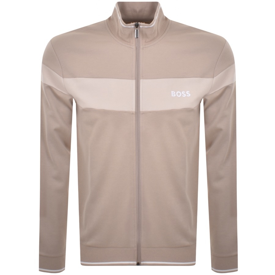 Boss Business Boss Full Zip Sweatshirt Beige