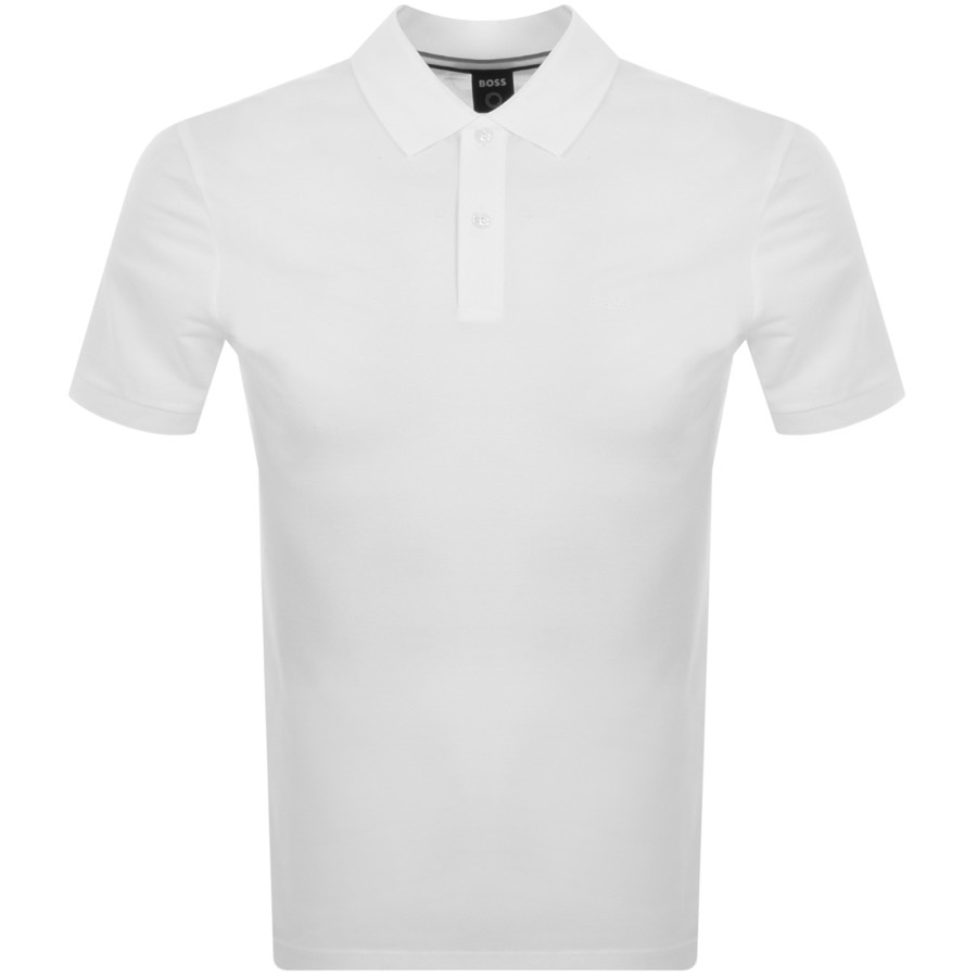 Shop Boss Business Boss Pallas Polo T Shirt White