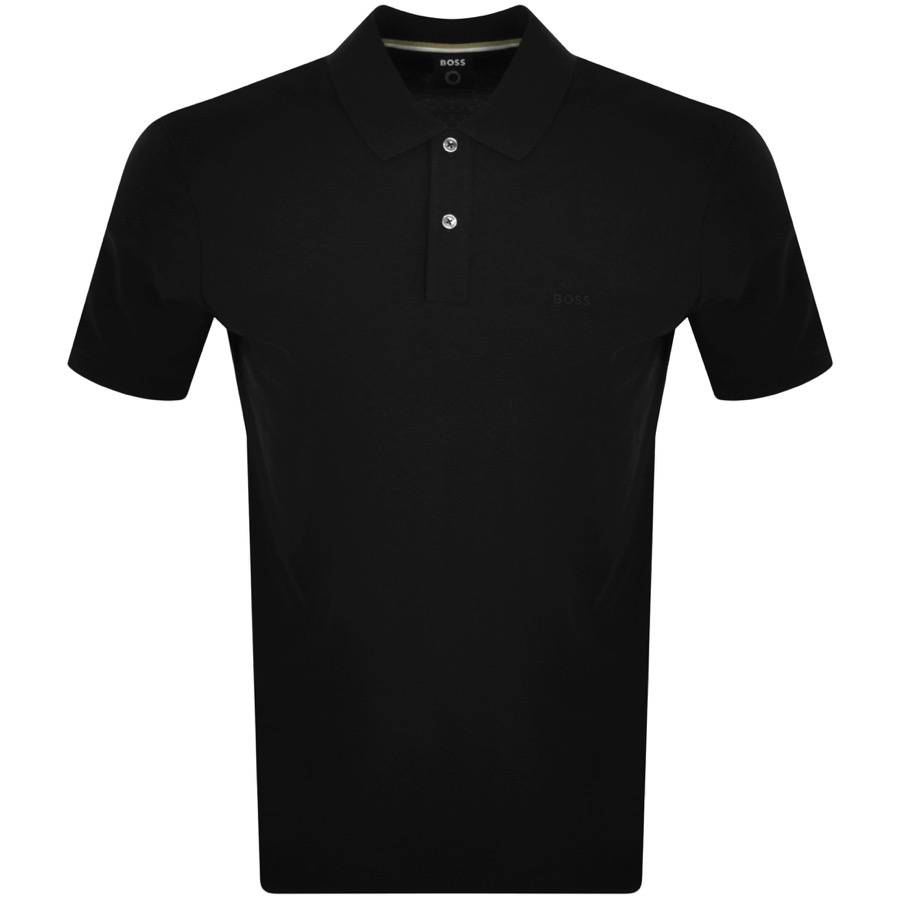 Shop Boss Business Boss Pallas Polo T Shirt Black